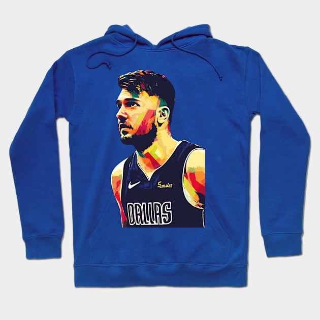 Luka Doncic Hoodie by Creativedy Stuff